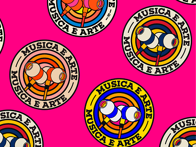 Music is Art sticker art design music color