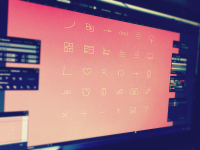 upcoming icons freebie contour iconography icons outline icons outlined pictograms preview ui