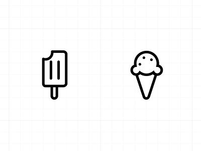 Ice Cream Icon Pattern