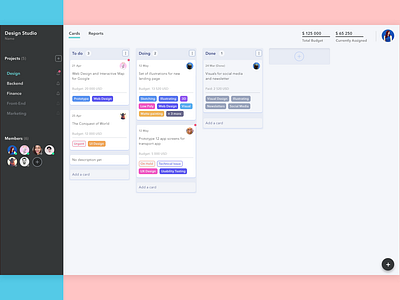 Not another Trello by Karol Podleśny on Dribbble