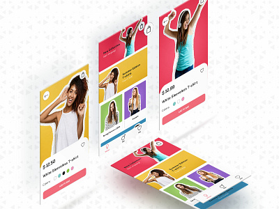 UI concept for the e-commerce app app design colorful colorful design design designideas designinspiration ecommerce fashion mobileappdesign ui ui concept ui design uidesign userinterfacedesign