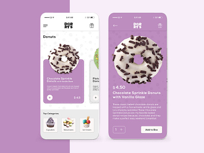 UI Concept for Dorry's shop app design designideas designinspiration mobile app design ui ui concept ui design uidesign user interface design