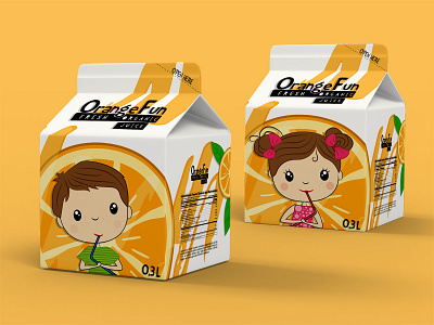 Organic juice box design concept branding branding design design design concept designideas designinspiration graphic design illustration orange orange juice packages packaging packaging ideas packagingdesign