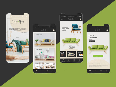 UI concept for Lovely Home app design designideas designinspiration furniture app mobile app mobile app design mobile ui ui uidaily uidesign