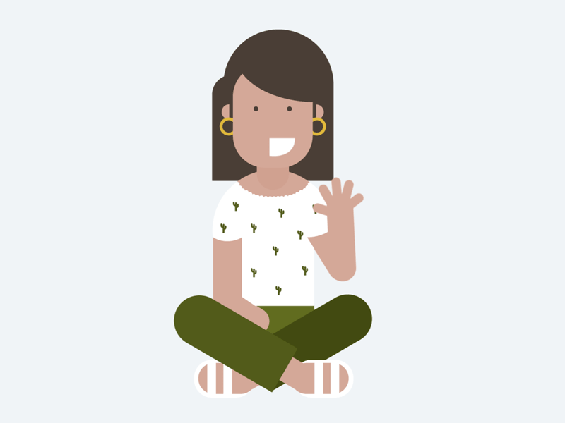 Self Portrait Animation character design illustration