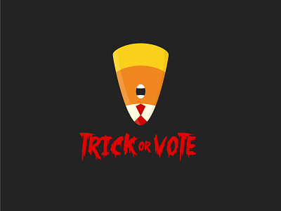 Candy Corn has a political agenda. candycorn halloween trickortreat trump vote