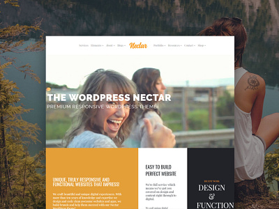 Nectar WordPress Theme -Drag and Drop Responsive Site Builder backgrounds design drag drop page builder plugins portfolio responsive site builder slider slider design template template design theme theme design web design web development widgets wordpress wordpress development wordpress theme