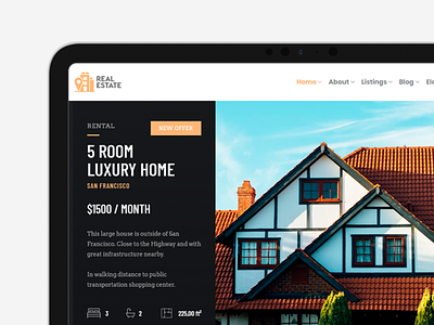 Real Estate WordPress Theme - Social Media Banner