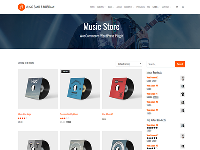 Musart - Music Label and Artists WordPress Theme by _nK ThemeForest