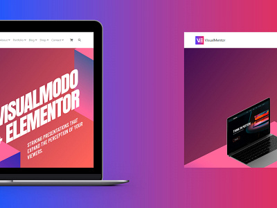 VisualMentor WordPress Theme - Elementor Site Builder