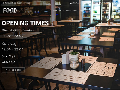 Times Slider - Food WordPress Theme