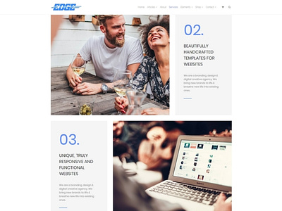 Edge WordPress Theme - More Services Section 3d agency animation business design graphic design illustration logo motion graphics plugins portfolio responsive site builder template theme ui web design wordpress wordpress templates wordpress theme