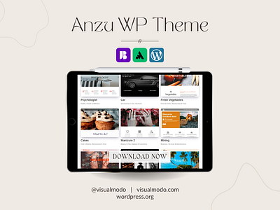 Anzu WordPress Theme - Templates  & Pre-Built Websites