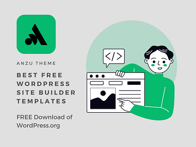 Anzu WordPress Theme - Site Builder Tool