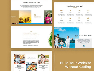 Hotel WordPress Theme Presentation