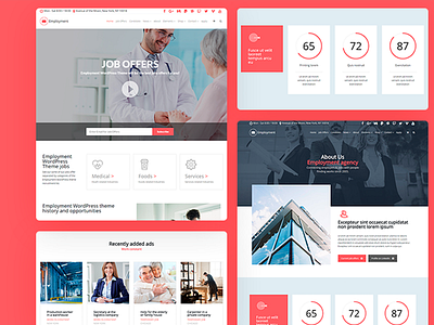 Employment WordPress Theme