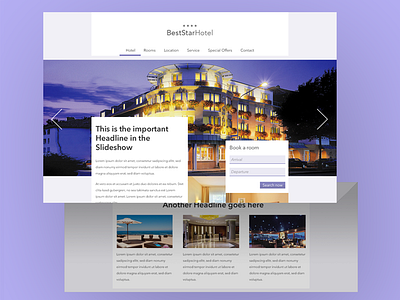 Hotel Website Template