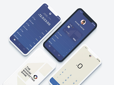 Chase Manhattan Banking App Concept