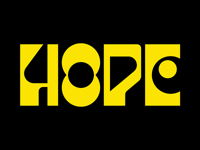 Hope design faelpt graphic design hope illustration instagram lettering letters type typedesign typography