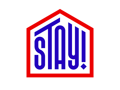 Stay! design faelpt graphic design instagram lettering letters stay stay home type typedesign typography