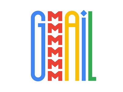 Gmail design faelpt gmail graphic design instagram lettering letters logo type typedesign typography