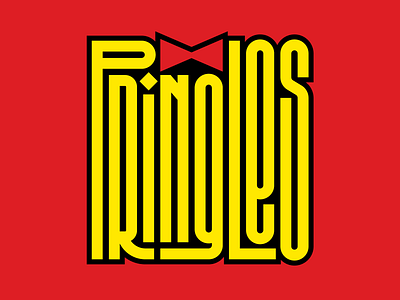 Pringles design faelpt graphic design instagram lettering letters logo pringles type typedesign typography