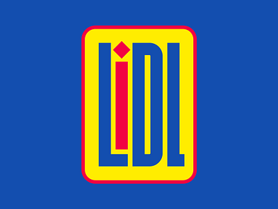 Lidl design faelpt graphic design instagram lettering letters lidl logo type typedesign typography