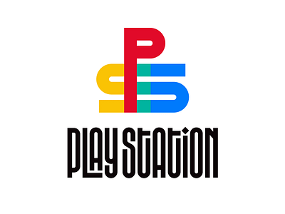 PlayStation design faelpt graphic design instagram lettering letters logo playstation playstation5 type typedesign typography