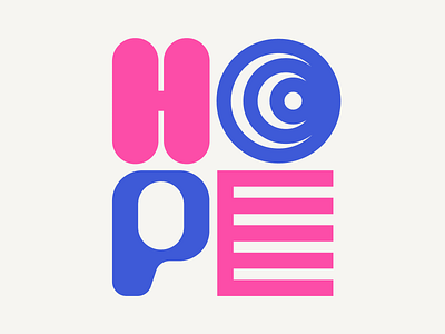 Hope design faelpt graphic design hope illustration instagram lettering letters type typedesign typography