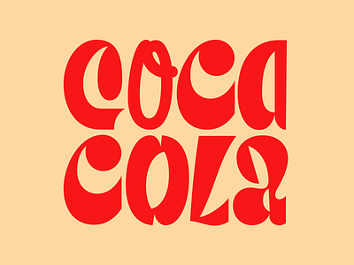 Coca-Cola coca cola design faelpt graphic design instagram lettering letters logo type typedesign typography