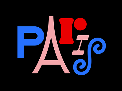 Paris design faelpt graphic design illustration instagram lettering letters paris type typedesign typography