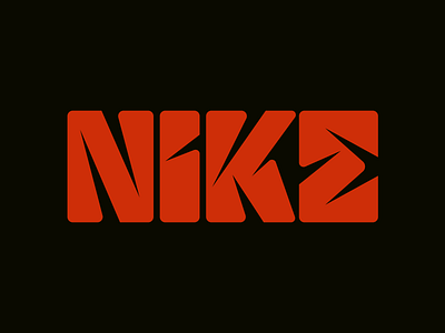 Nike design faelpt graphic design instagram lettering letters logo nike type typedesign typography