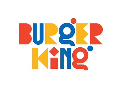 Burger King burger king design faelpt graphic design instagram lettering letters logo type typedesign typography