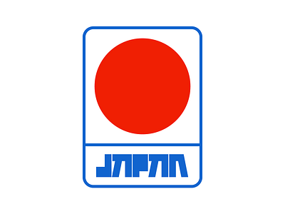 Japan badge design faelpt graphic design instagram japan lettering letters logo type typedesign typography
