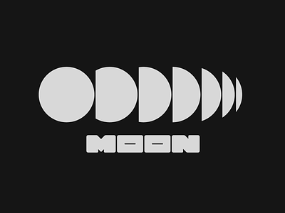 Moon design faelpt illustration instagram lettering logo moon type typedesign typography