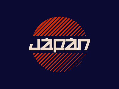 Japan design faelpt illustration instagram japan lettering logo type typedesign typography