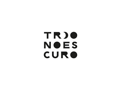 Trio no escuro bespoke brand bw customtype design faeldzn logo music type typography