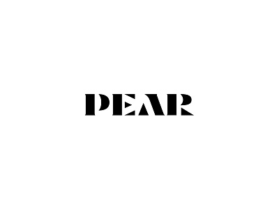 Pear bespoke customtype design faeldzn jewelry logo pear typedesign typework typography work