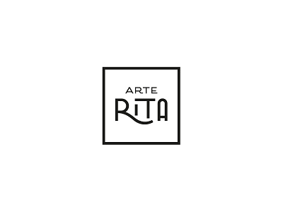 Arte Rita art bespoke customtype design faeldzn logo pear typedesign typework typography work