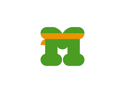 💧 M is for Ninja Turtle Michelangelo 🐢👊🍕 28 bespoke faeldzn letterdrop michelangelo mikey mutant ninjaturtles nyc pizza tmnt typography