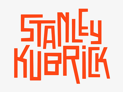 Stanley Kubrick clockwork orange design faelpt kubrick stanley kubrick title type type design typography