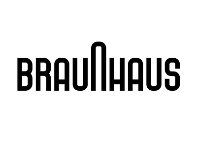 Braunhaus bauhaus braun dieter rams graphic design letters rams type typography