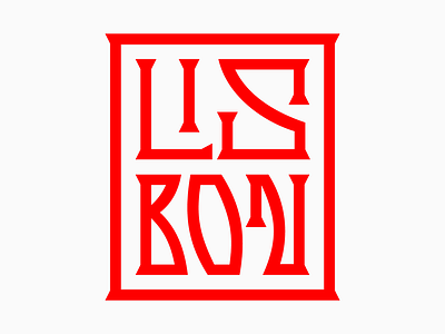 Lisbon bespoke custom design faelpt lisboa lisbon logo portugal type typedesign typography