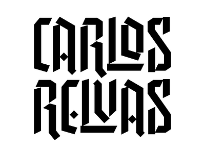 Carlos Relvas blackletter carlos relvas design gothic graphic design silaschef type typography