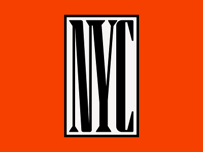 NYC big apple design faelpt new york new york city nyc stamp type typedesign typography