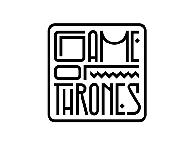 Game of Thrones design faelpt game of thrones got graphic design hbo logo type typedesign typography