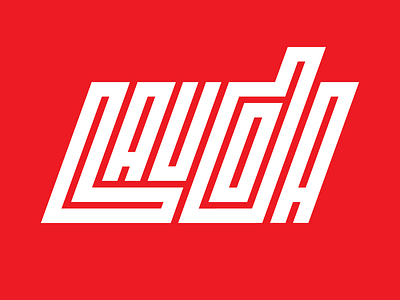 Niki Lauda design f1 faelpt ferrari formula1 lauda lettering niki niki lauda type typography