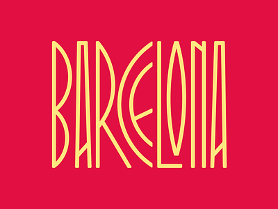 Barcelona barcelona catalunya city design faelpt glyphs lettering spain type typedesign typography
