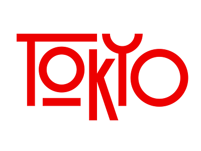 Tokyo design graphic design japan lettering letters tokyo type type design typography