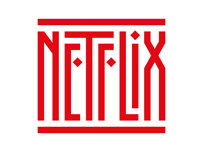 Netflix design faelpt graphic design lettering letters movies netflix series type type design typography